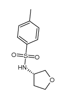 (S)-4-methyl-N-(tetrahydrofuran-3-yl)benzenesulfonamide Structure