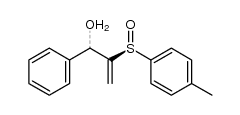 (SS,1S)-1-phenyl-2-(p-tolylsulfinyl)-2-propen-1-ol Structure