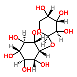 2-O-BETA-L-ARABINOPYRANOSYL MYO-INOSITOL structure