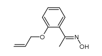 1-(2-(allyloxy)phenyl)ethanone oxime结构式