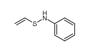 N-phenyl-S-vinylthiohydroxylamine结构式