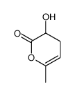 3-hydroxy-6-methyl-3,4-dihydropyran-2-one结构式