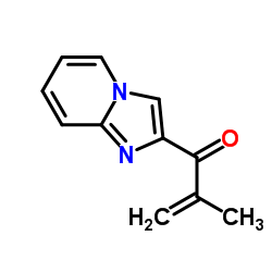 1-(Imidazo[1,2-a]pyridin-2-yl)-2-methyl-2-propen-1-one Structure