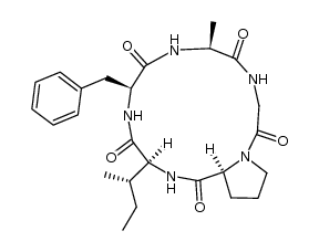 desmocyclopeptide结构式