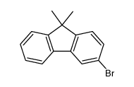 3-溴-9,9-二甲基芴结构式