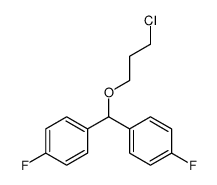 1-[3-chloropropoxy-(4-fluorophenyl)methyl]-4-fluorobenzene结构式