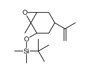 6-tert-Butyldimethylsilyloxy-4-(1-Methylethenyl)-1-Methyl-cyclohexane 1,2-Epoxide Structure