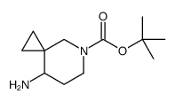 8-Amino-5-aza-spiro[2.5]octane-5-carboxylic acid tert-butyl ester structure
