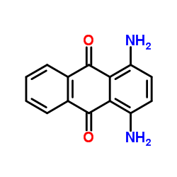 1,4-二氨基蒽醌结构式
