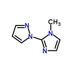 1-(1-Methyl-1H-imidazol-2-yl)-1H-pyrazole Structure