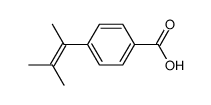 Benzoic acid, 4-(1,2-dimethyl-1-propenyl)- (9CI)结构式