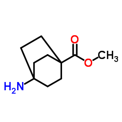 4-氨基双环[2.2.2]辛烷-1-甲酸甲酯结构式