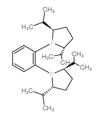 (+)-1,2-双[(2R,5R)-2,5-二异丙基磷]苯结构式