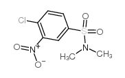 4-Chloro-3-nitro-N,N-dimethylbenzenesulfamide Structure