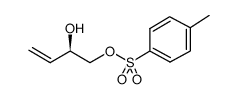 (R)-2-羟基-3-丁烯-1-对甲苯磺酸结构式
