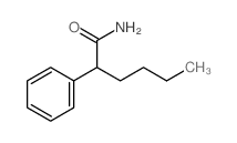 Benzeneacetamide, a-butyl- Structure