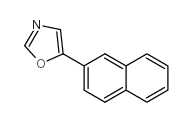 5-萘-2-基-1,3-噁唑结构式