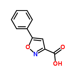 5-Phenyl-1,2-oxazole-3-carboxylic acid Structure