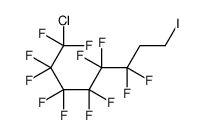 1-chloro-1,1,2,2,3,3,4,4,5,5,6,6-dodecafluoro-8-iodooctane结构式