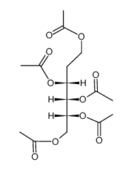 2-Deoxy-D-glucitol 1,3,4,5,6-pentaacetate结构式