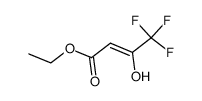 ethyl 3-oxo-4,4,4-trifluorobutanoate enol Structure