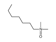 N,N-dimethylheptan-1-amine oxide Structure