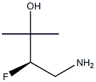 (R)-4-氨基-3-氟-2-甲基丁-2-醇结构式