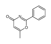 6-methyl-2-phenyl-1,3-oxazin-4-one结构式