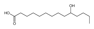 10-羟基十四酸结构式