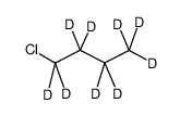 1-氯丁烷-D9结构式