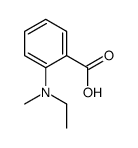 2-[ethyl(methyl)amino]benzoic acid Structure