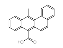 12-methylbenzo[a]anthracene-7-carboxylic acid结构式