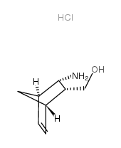 二烯基-(3-氨基-双环[2.2.1]庚-5-烯-2-基)-甲醇盐酸盐结构式