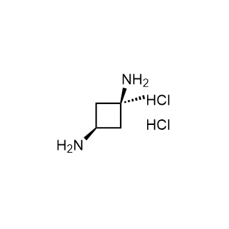 (1S,3s)-1-甲基环丁烷-1,3-二胺二盐酸盐结构式