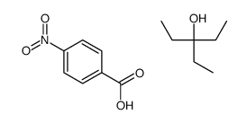 3-ethylpentan-3-ol,4-nitrobenzoic acid Structure