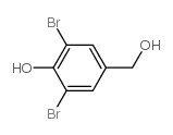 3,5-DIBROMO-4-HYDROXYBENZYL ALCOHOL structure