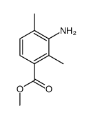 3-氨基-2,4-二甲基苯甲酸甲酯结构式