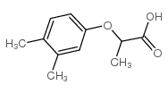 2-(3,4-dimethylphenoxy)propanoic acid Structure