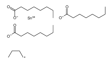 [butyl-di(octanoyloxy)stannyl] octanoate结构式