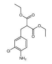 diethyl (4-amino-3-chlorophenyl)methylmalonate structure