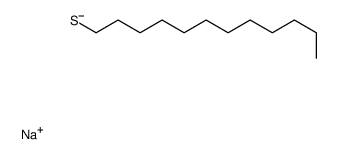sodium dodecane-1-thiolate结构式