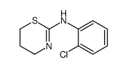 N-(2-Chlorophenyl)-5,6-dihydro-4H-1,3-thiazin-2-amine Structure