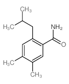 Benzamide,4,5-dimethyl-2-(2-methylpropyl)-结构式