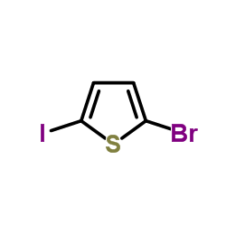 2-Bromo-5-iodothiophene Structure