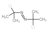 Diazene,1,2-bis(1-chloro-1-methylethyl)-结构式