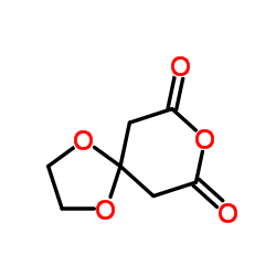 1,4,8-三氧杂螺环[4,5]癸烷-1,9-二酮结构式