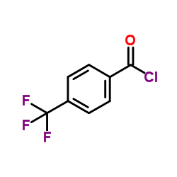 4-(Trifluoromethyl)benzoyl chloride Structure