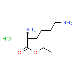 ethyl L-lysinate monohydrochloride structure