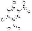 1,5-Dichloro-2,4-dinitrobenzene-13C6结构式