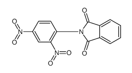 2-(2,4-dinitrophenyl)isoindole-1,3-dione结构式